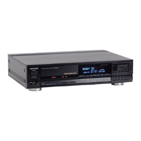 Kenwood DP-3300D User manual Kenwood DP-3300D User manual