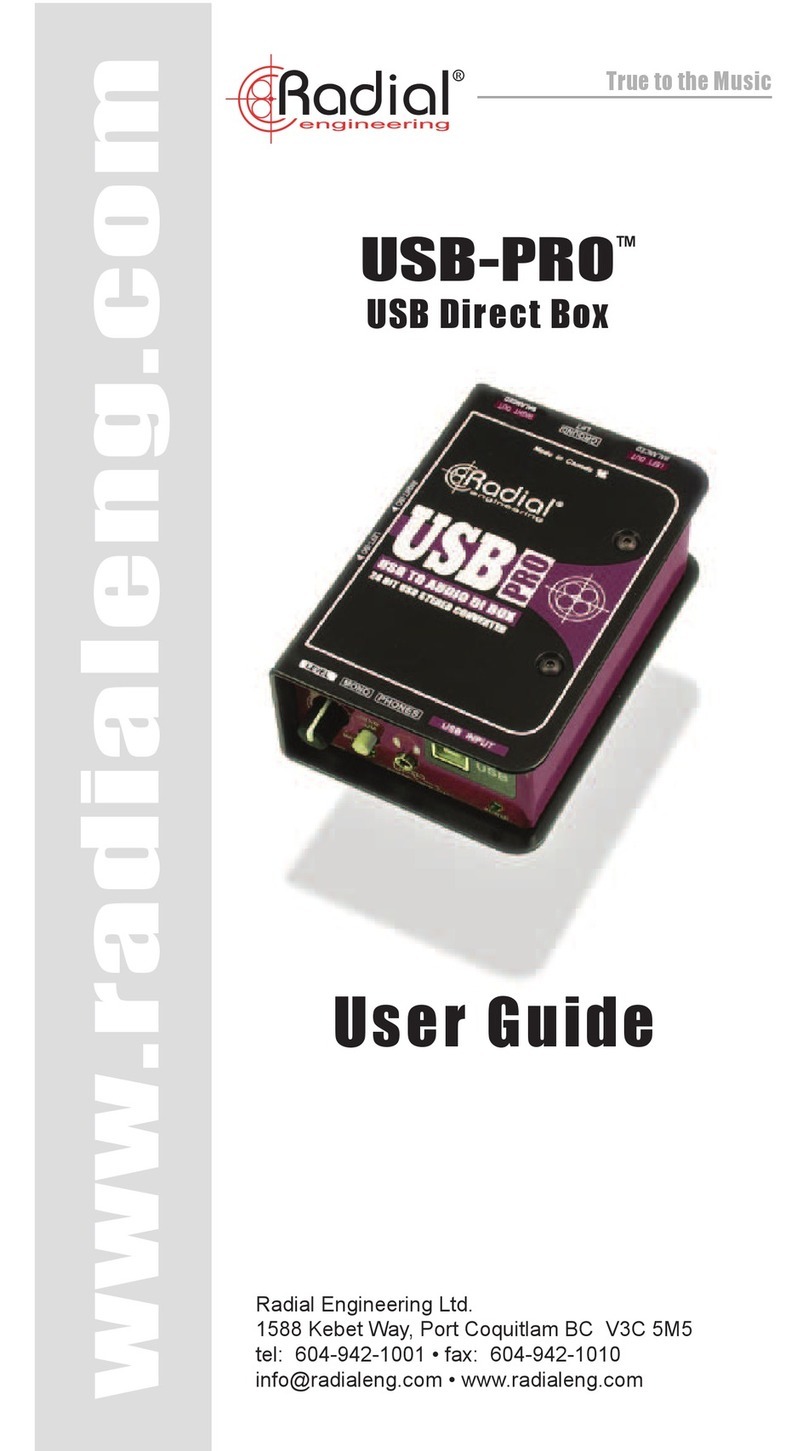 Radial Engineering USB-Pro user guide