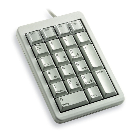 Cherry G84-4700 operating manual