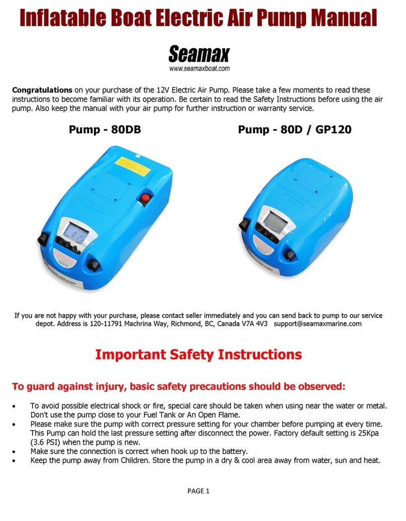 Seamax 80DB manual