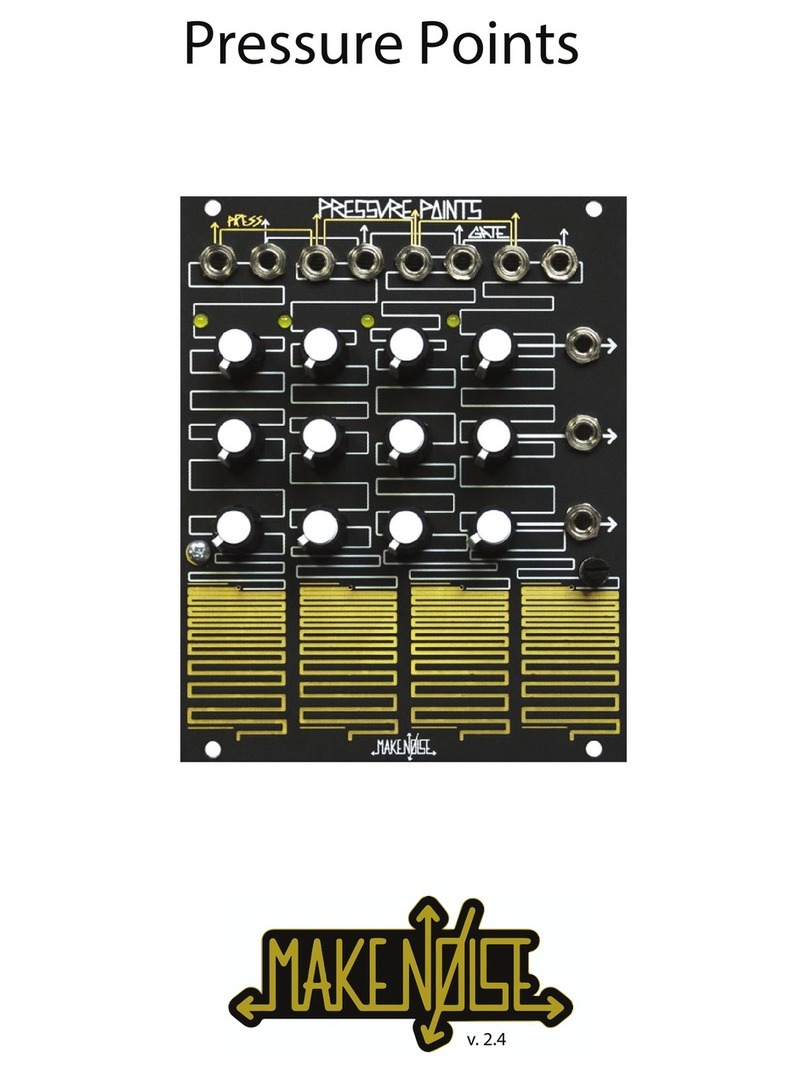 Make Noise Pressure Points manual