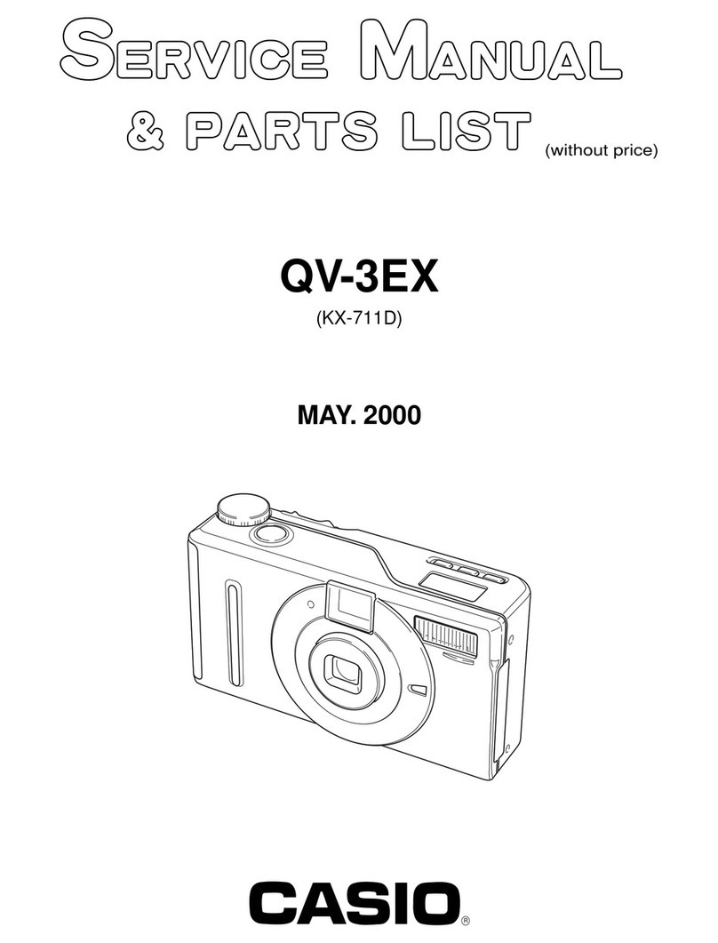 Casio QV-3EX Troubleshooting guide