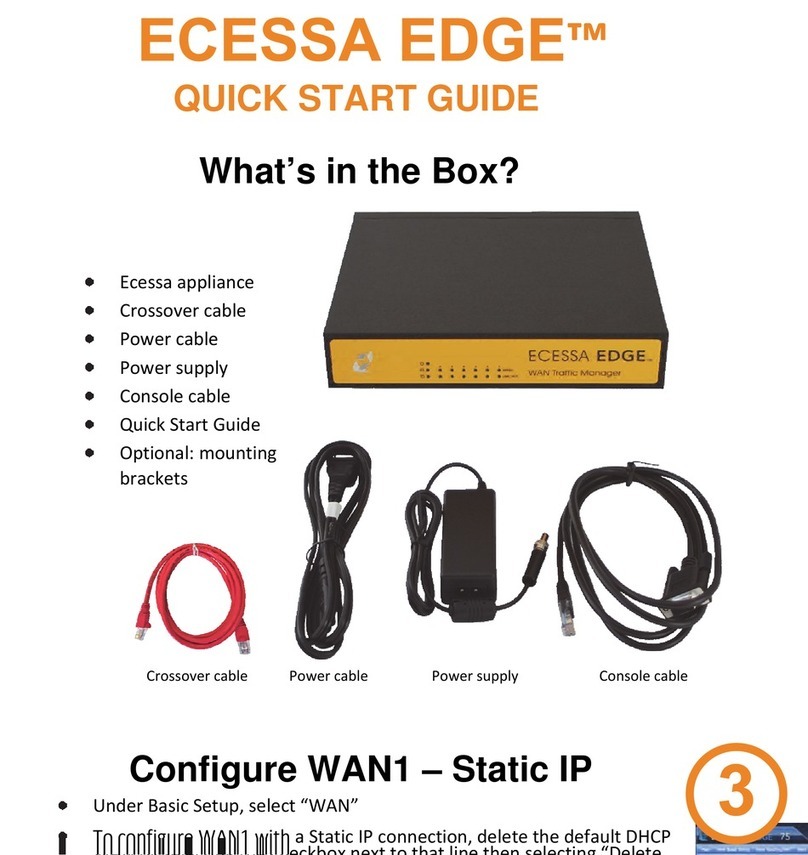 ECESSA EDGE quick start guide