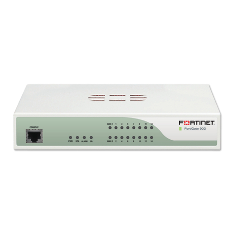 Fortinet FortiGate 70D Owner's manual Fortinet FortiGate 70D Owner's manual