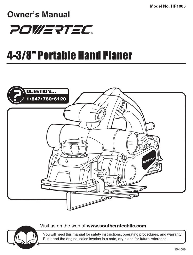 Power Tec HP1005 owner's manual