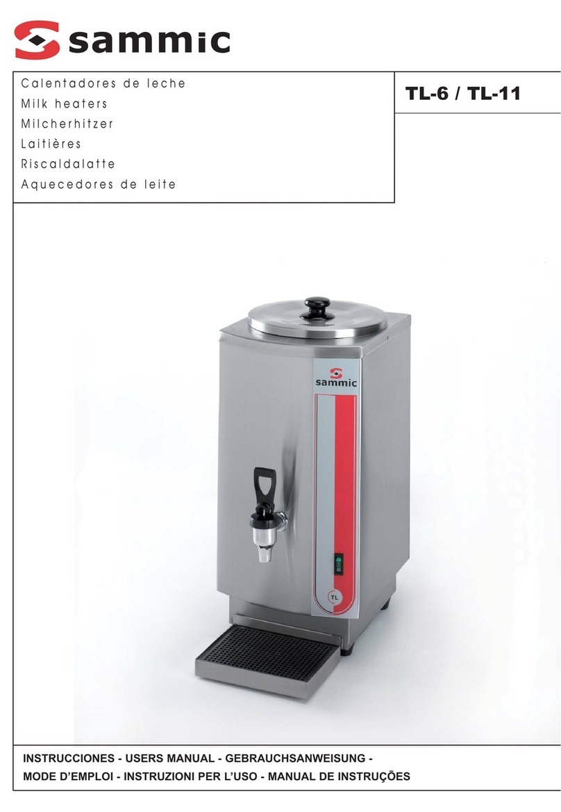 Sammic TL-6 user manual