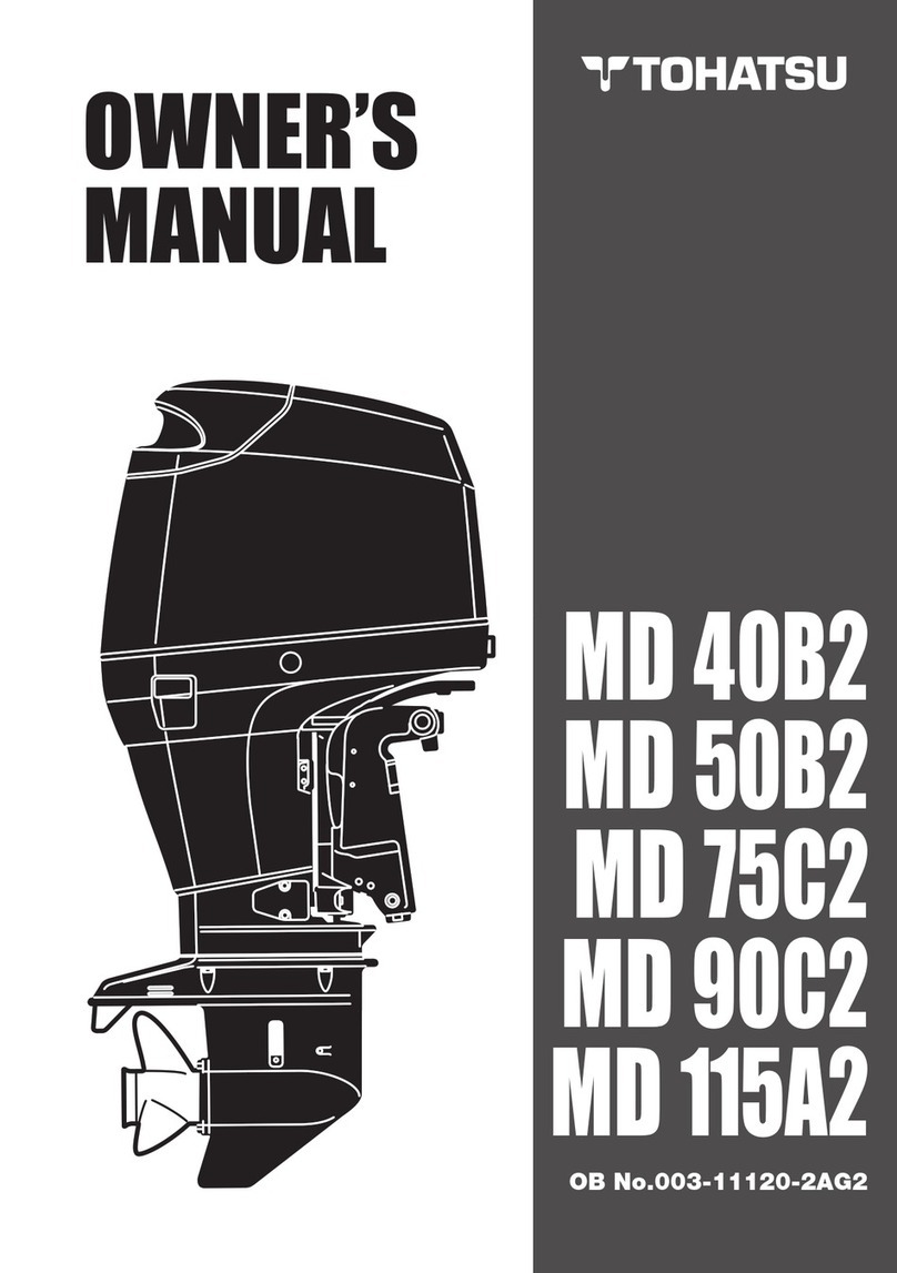 TOHATSU MD 40B2 owner's manual