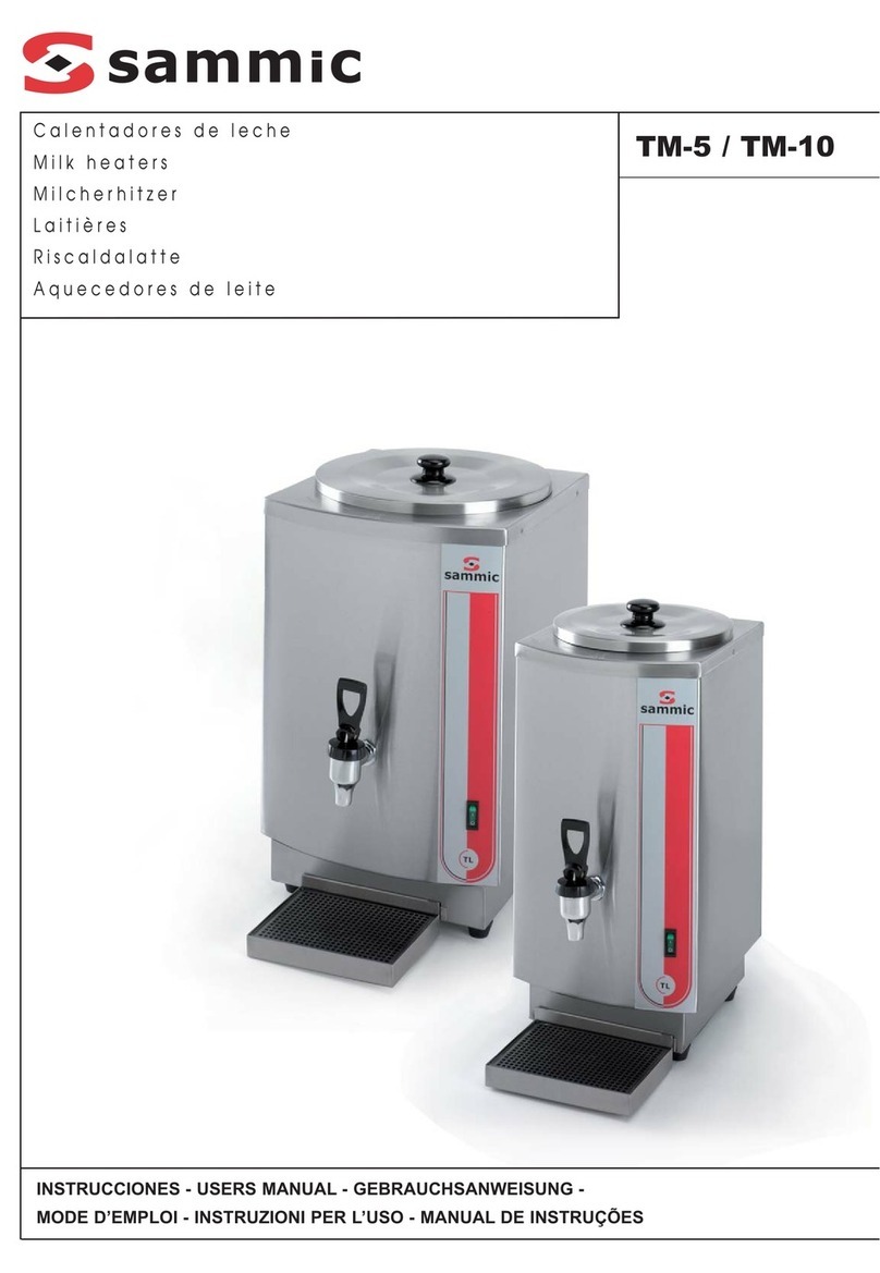 Sammic TM-5 User manual