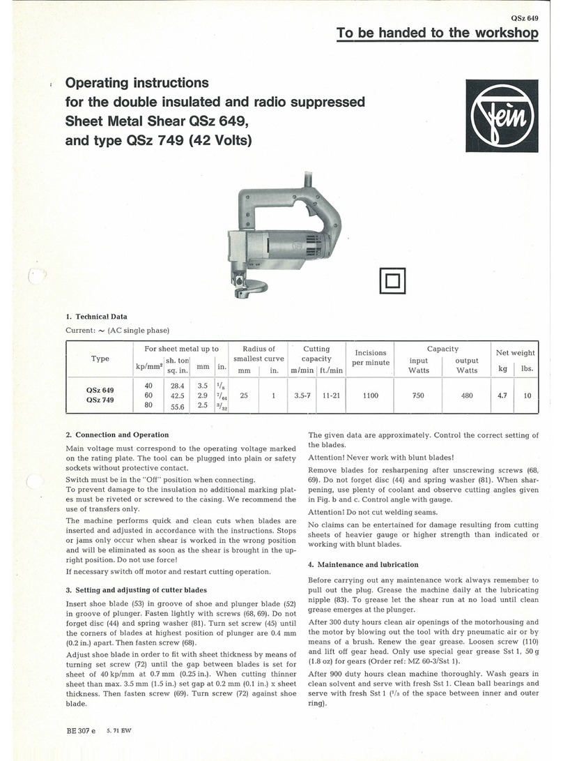Fein QSz 7 49 User manual