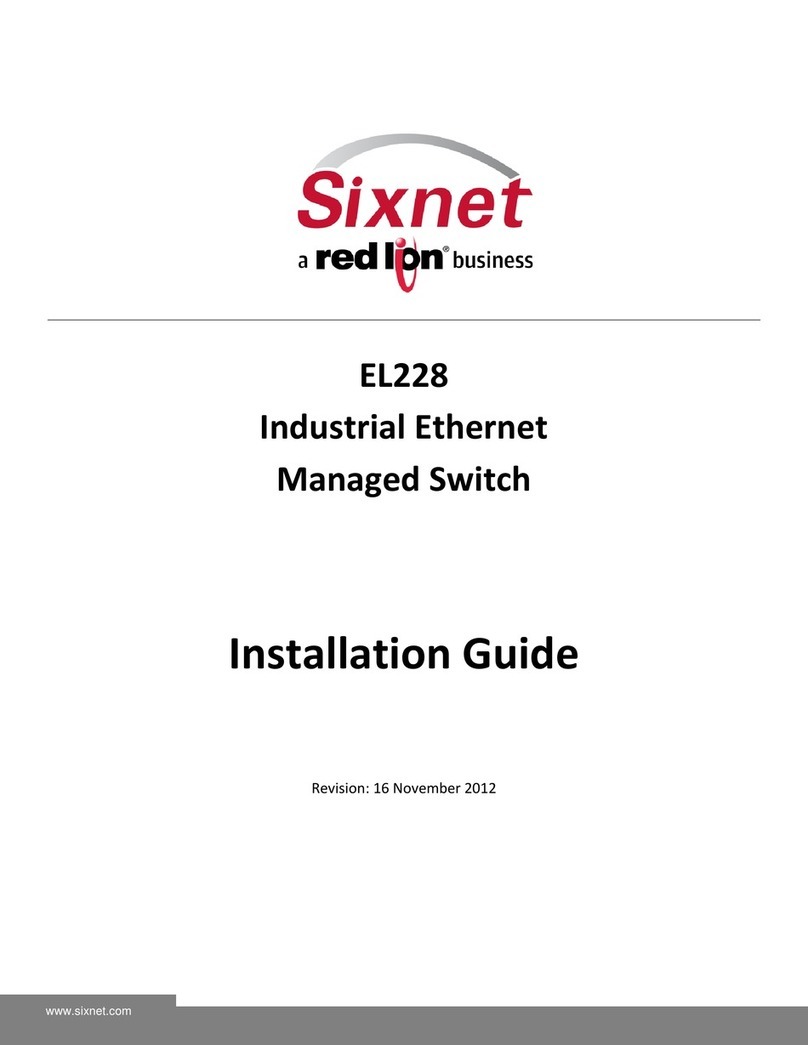 Sixnet EL228 User manual