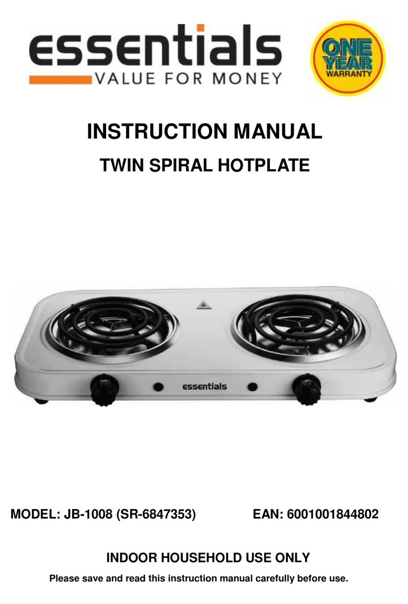Essentials JB-1008 User manual