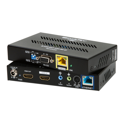 Binary B-520-EXT-330-RS-IP User manual