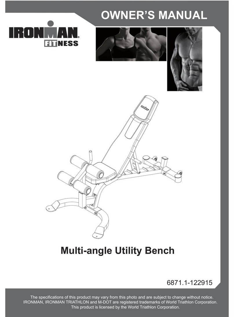 Ironman Fitness 6871.1-122915 owner's manual