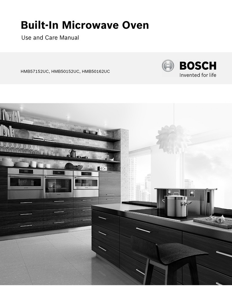 Bosch HMB57152UC User manual