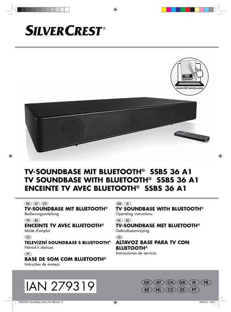 Silvercrest SSBS 36 A1 User manual