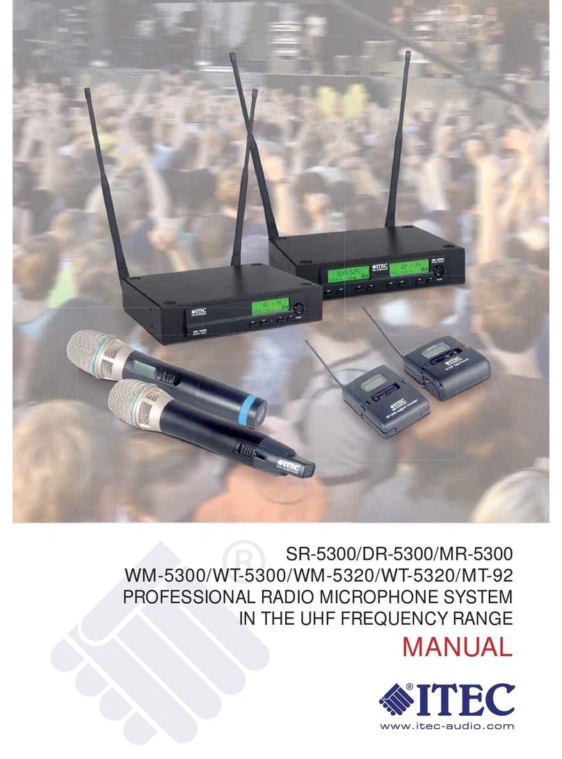 Itec SR-5300 manual