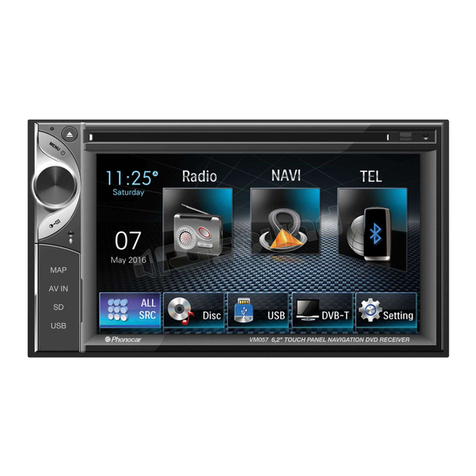 Phonocar VM 057 User manual