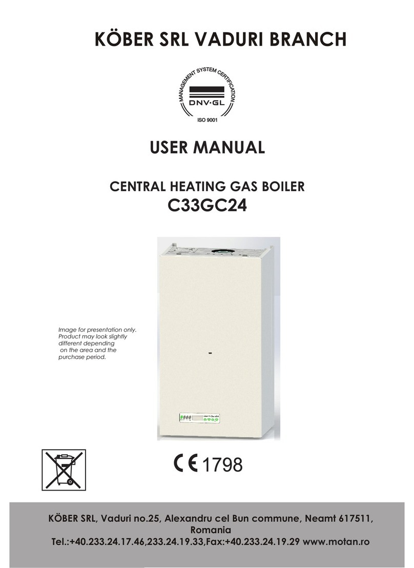 Kober C33GC24 User manual
