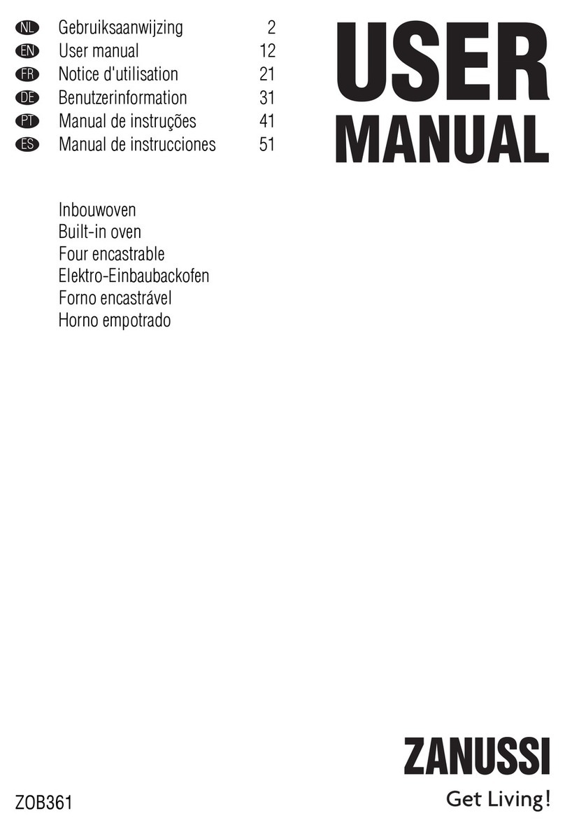 Zanussi ZOB 361 User manual
