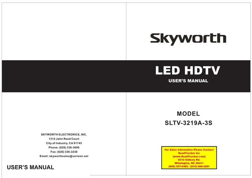 Skyworth SLTV-3219A-3S user manual