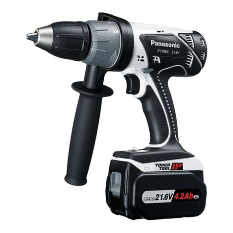 Panasonic EY7460 - DRILL DRIVER 21.6V User manual Panasonic EY7460 - DRILL DRIVER 21.6V User manual