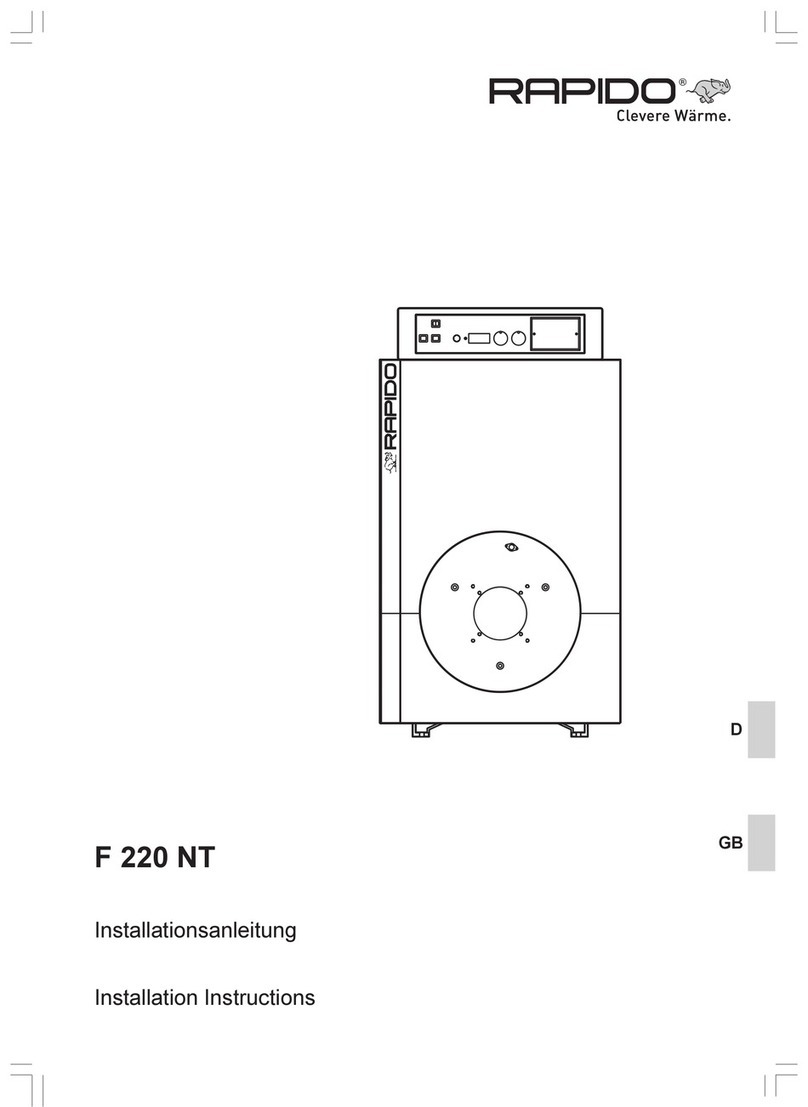 Rapido F 220 NT installation instructions Rapido F 220 NT installation instructions