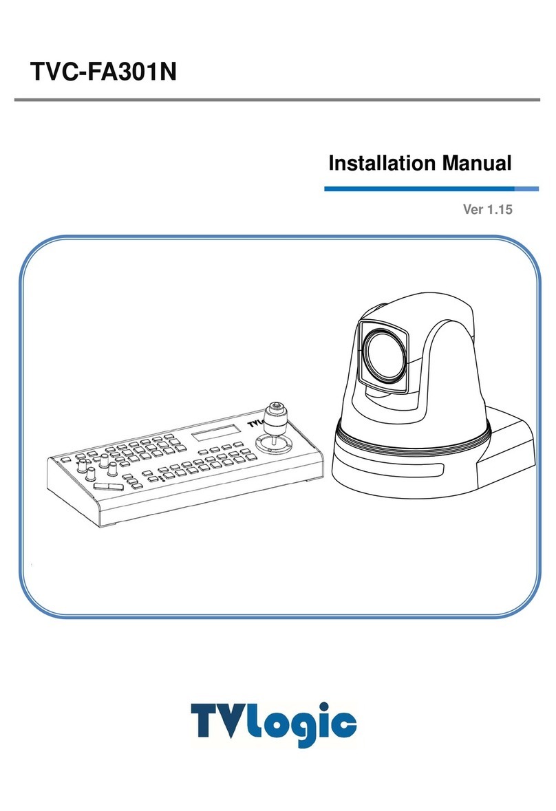 TV Logic TVC-FA301N installation manual