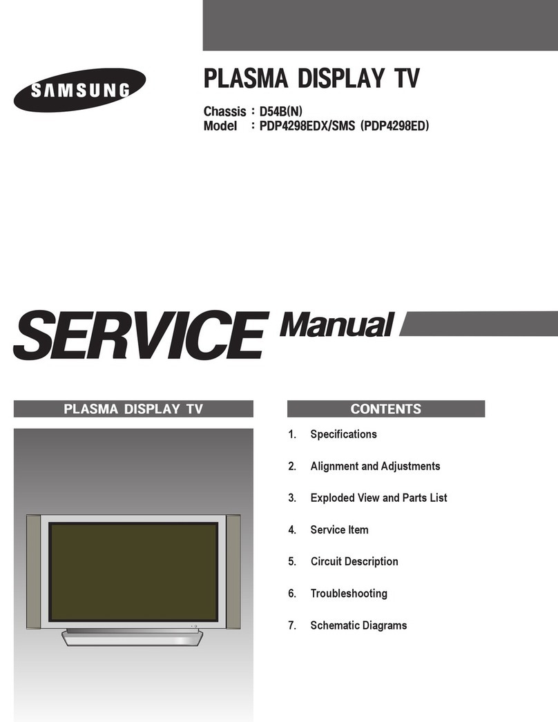 Samsung PDP4298EDX/SMS User manual