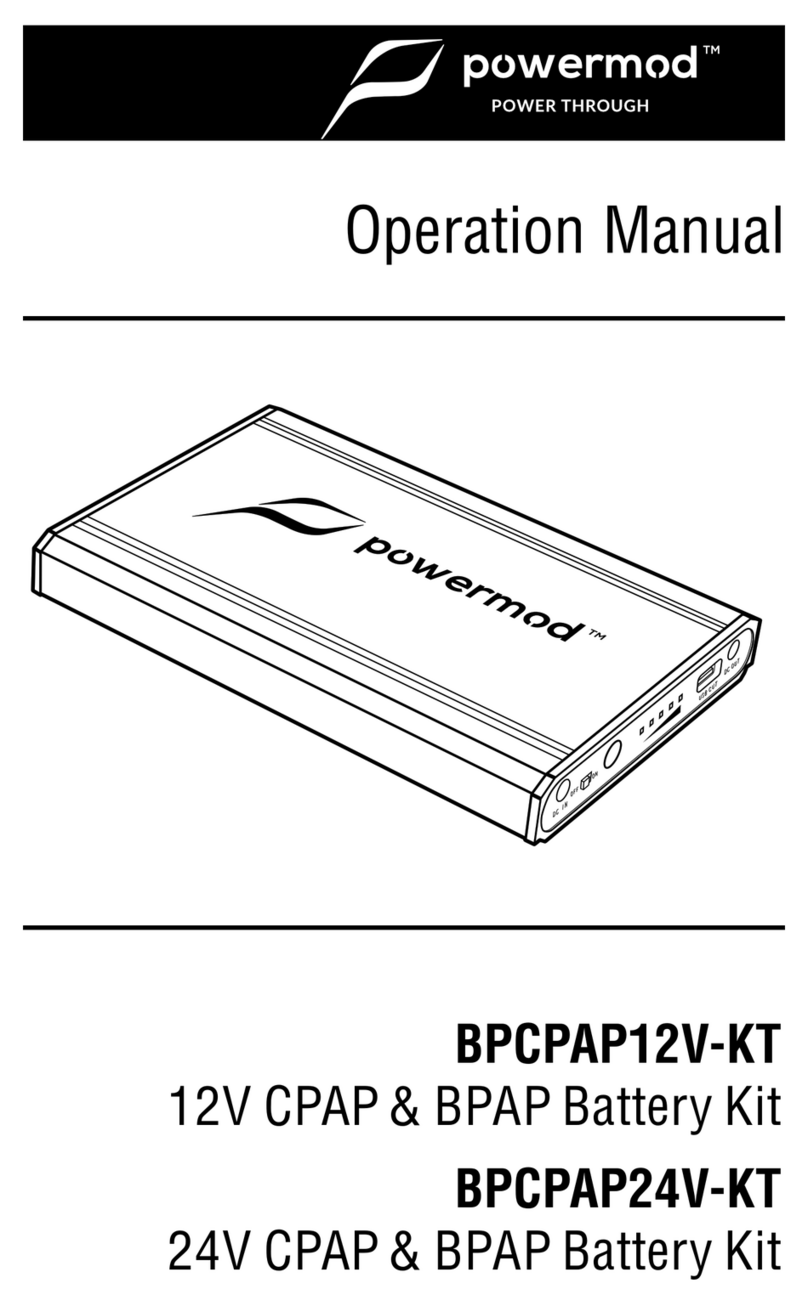 POWERMOD BPCPAP12V-KT Operation manual