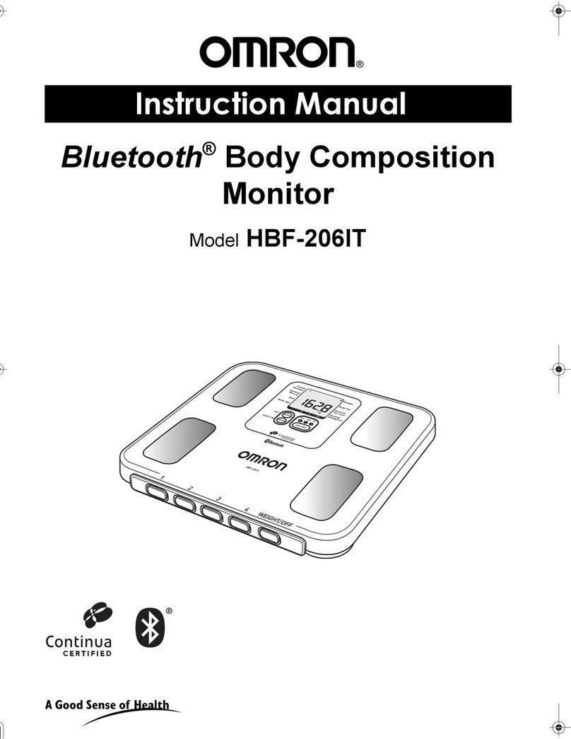 Omron HBF-206IT instruction manual