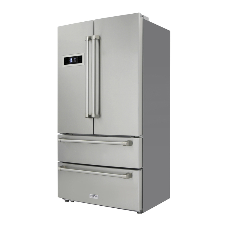 Thor Kitchen HRF3601F Care and user manual