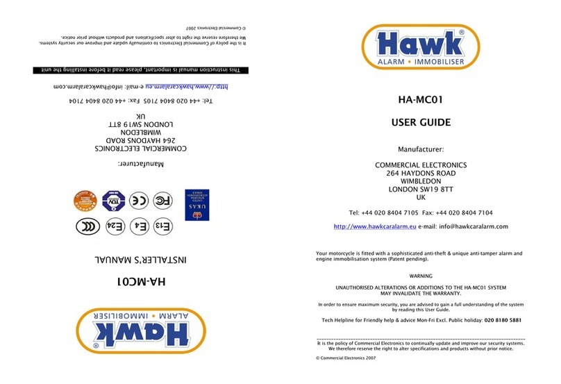 Hawk HA-MC01 User manual