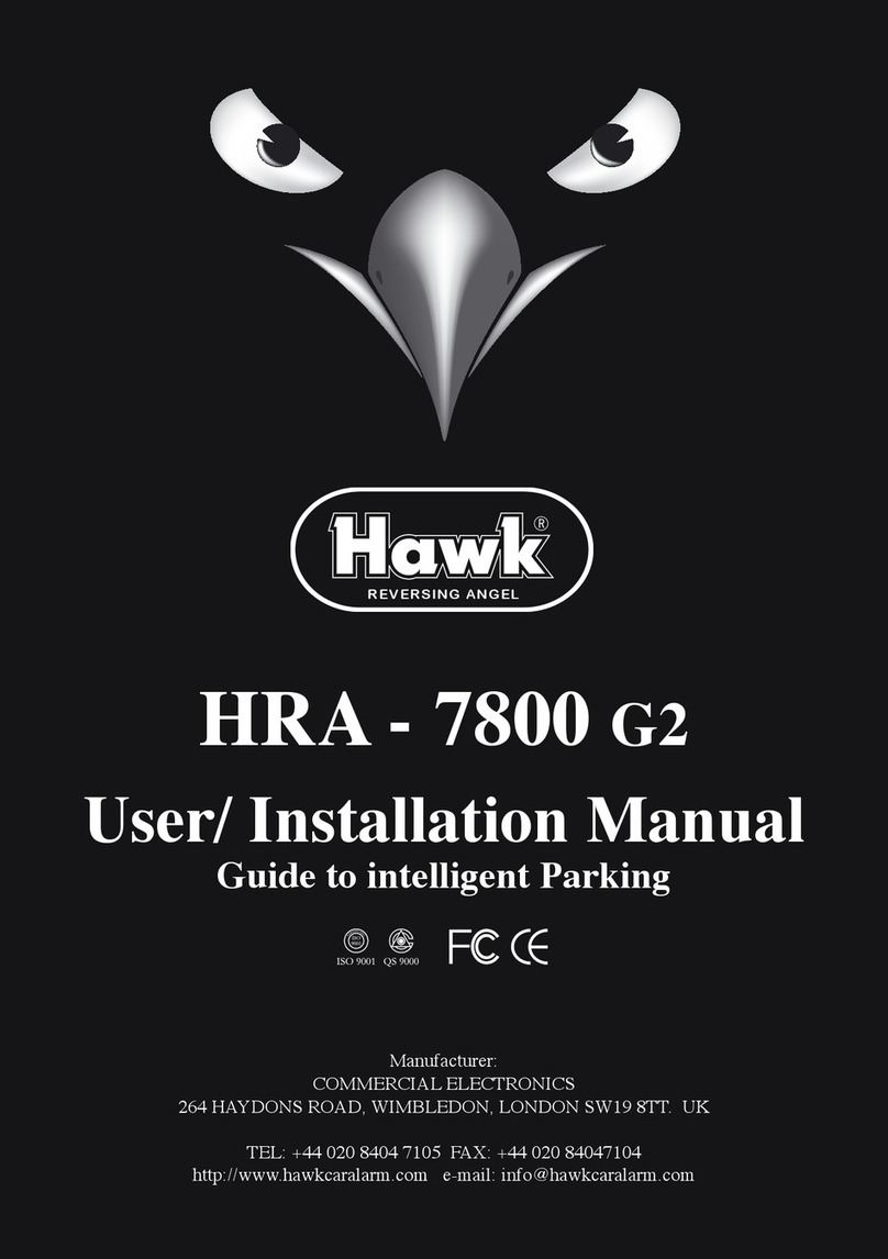 Hawk HRA-7800 G2 User manual
