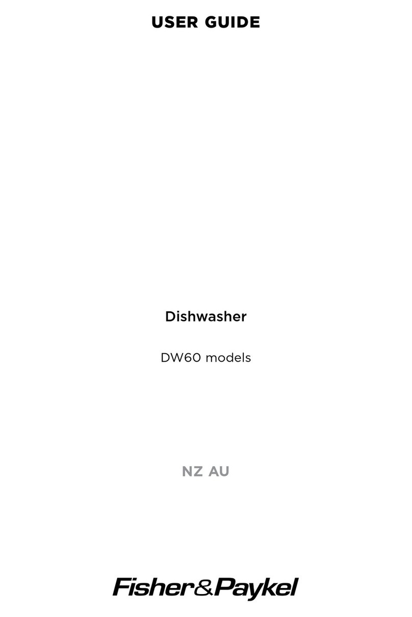 Fisher & Paykel DW60 user guide