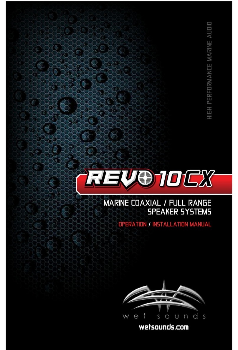 Revo 10CX Operation & installation manual