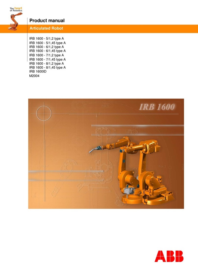 ABB IRB 1600 - 5/1,2 type A User manual