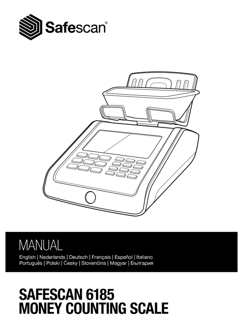 Safescan 6185 user manual