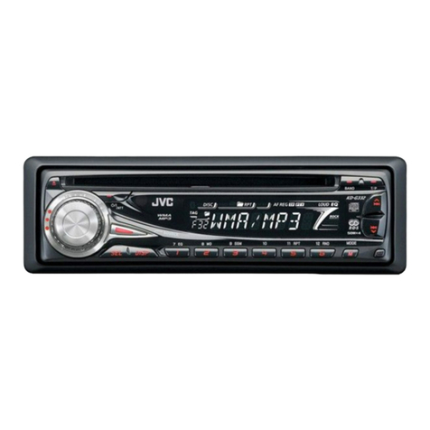 JVC KD-G331E User manual