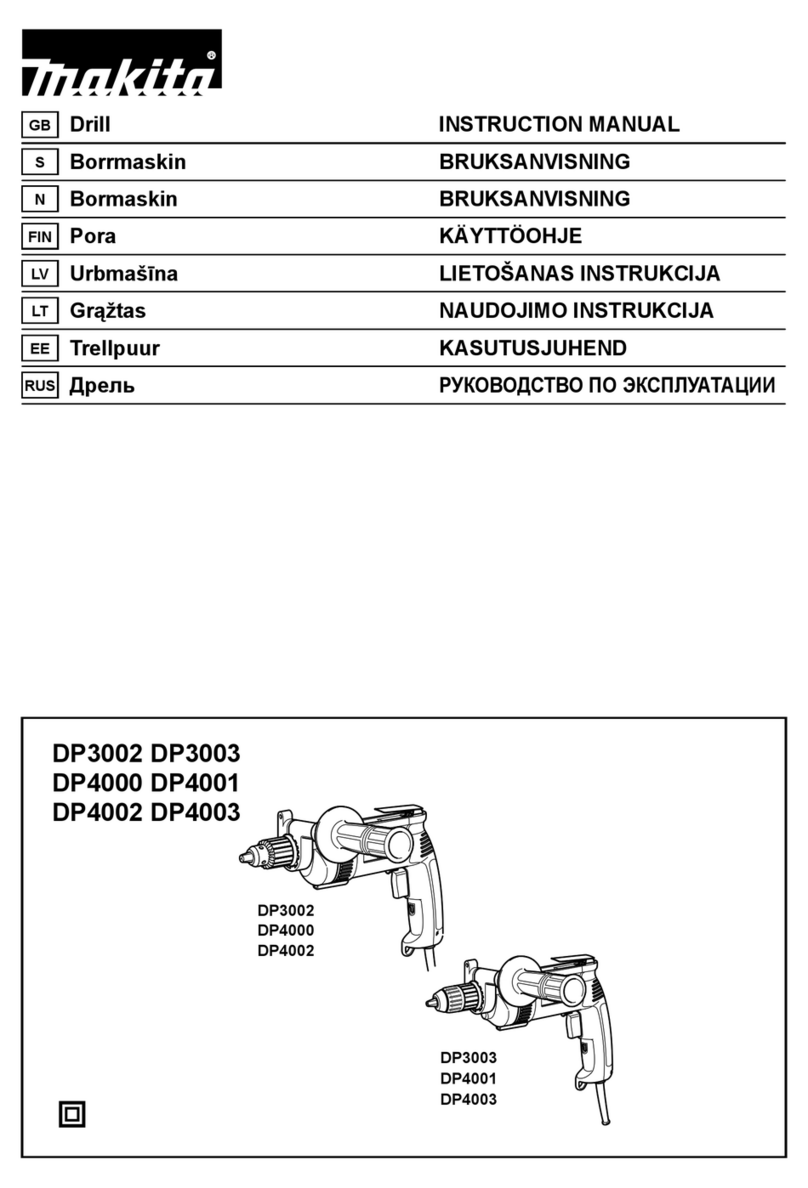 Makita DP3003 User manual Makita DP3003 User manual