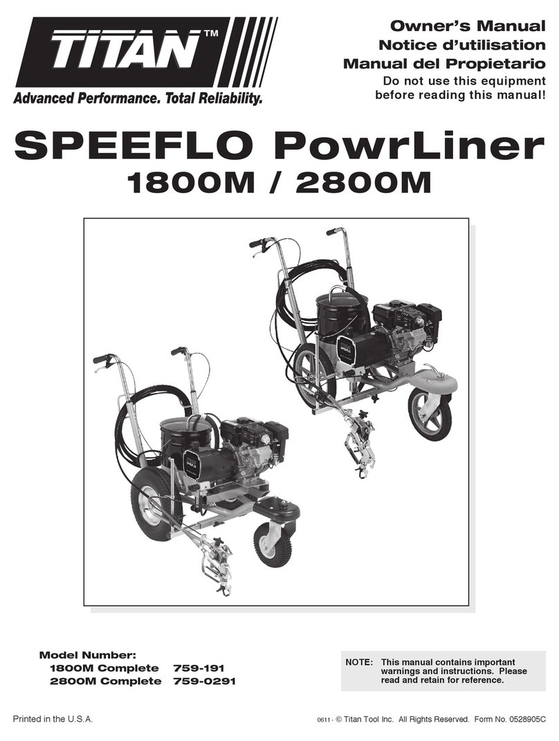 Titan 1800M User manual Titan 1800M User manual