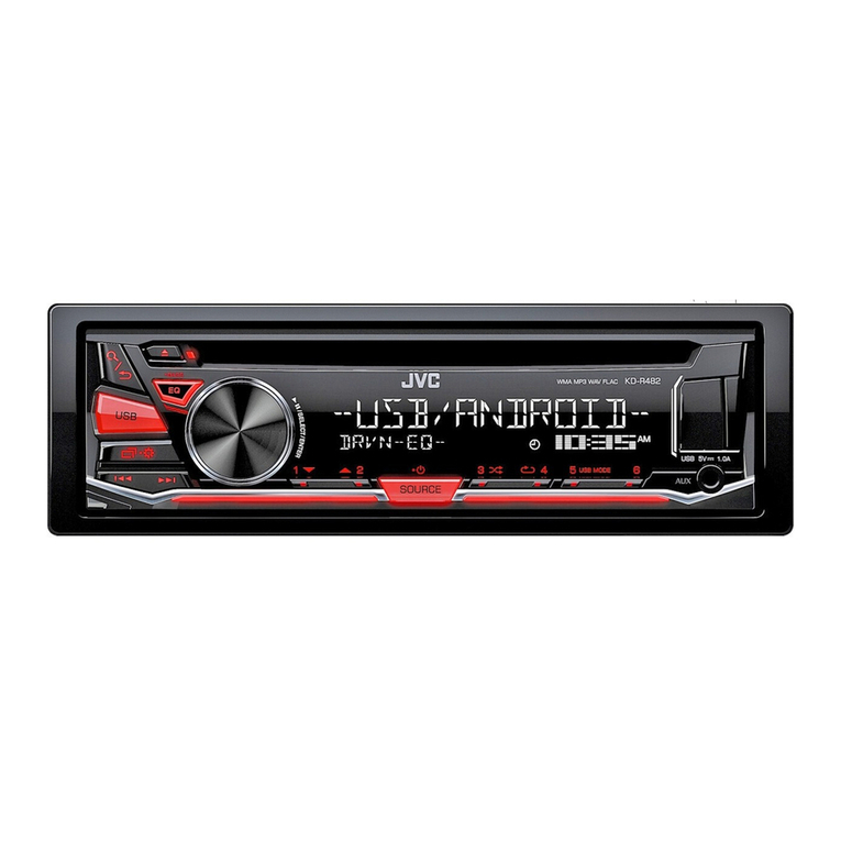 JVC KD-R484 User manual