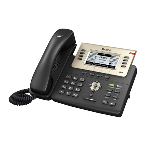 Yealink SIP-T27P user guide