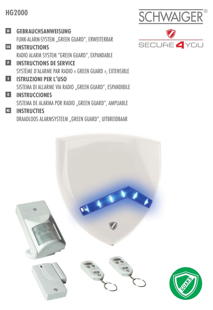 Schwaiger hg2000 User manual