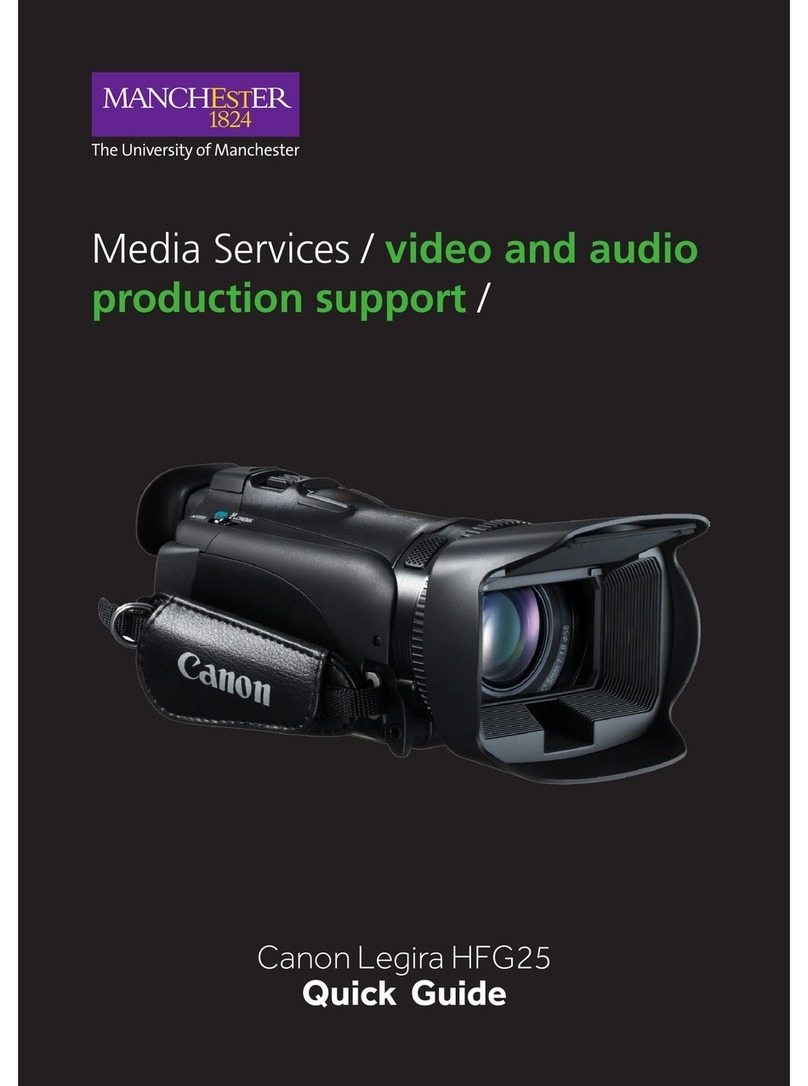 Canon legira HFG25 quick guide