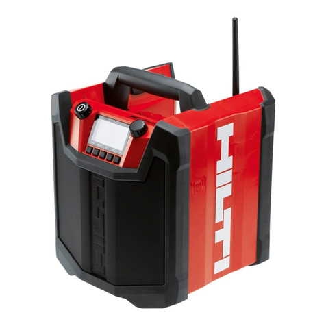 Hilti RC 4/36 User manual