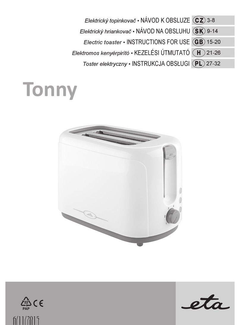 eta TONNY Instructions for use