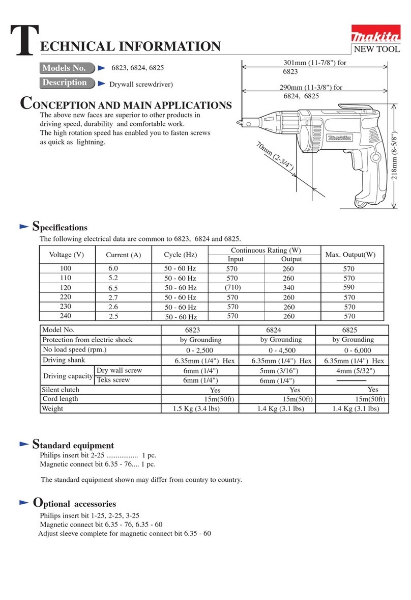 Makita 6823 Manual