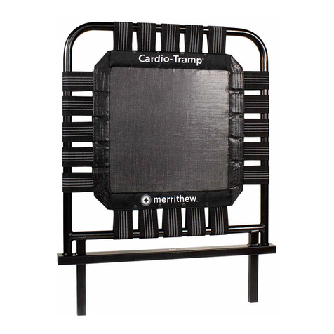 Merrithew Health & Fitness Cardio-Tramp Rebounder owner's manual