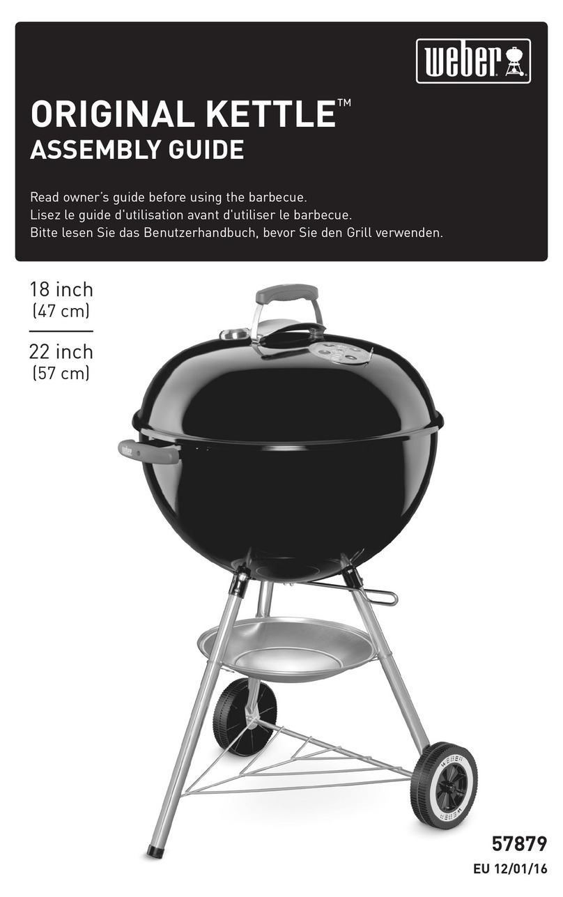 Weber ORIGINAL KETTLE 57879 User manual