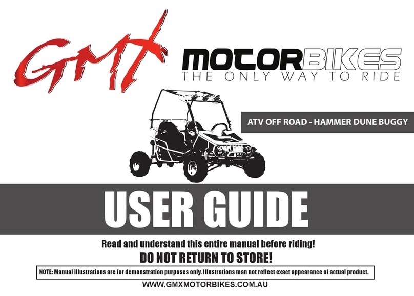 GMX MOTORBIKES HAMMER DUNE user guide